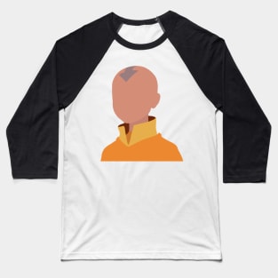 Minimalistic Aang Baseball T-Shirt